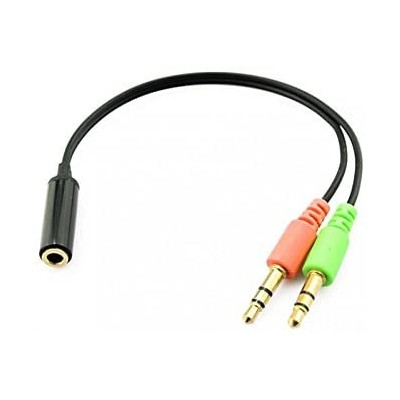 Cable adaptador bifurcador mini jack 35 mm