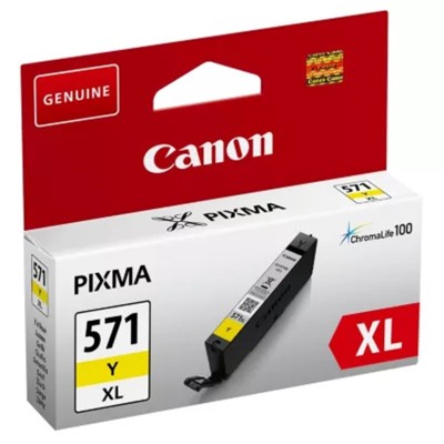 Cartucho tinta canon cli 571y xl amarillo