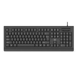 Teclado ewent ew3286 usb + lector
