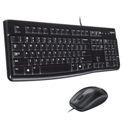 Combo teclado y raton logitech mk120