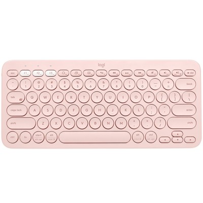 Teclado logitech k380 multi device bluetooth rosa