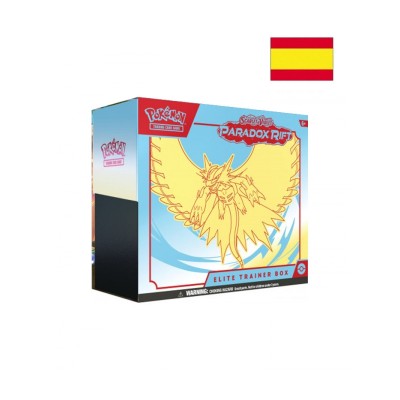 Pokemon tcg caja elite sv4 espanol