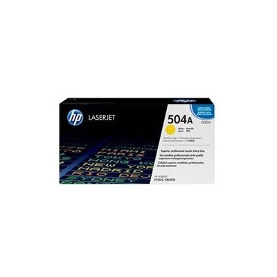 Toner hp 504a ce252a amarillo 7000