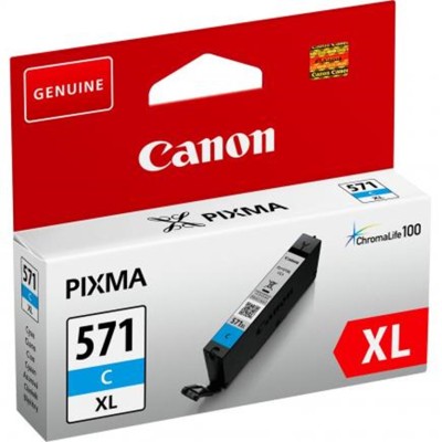 Cartucho tinta canon cli 571c xl cian