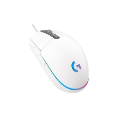 Mouse raton logitech g102 lightsync blanco