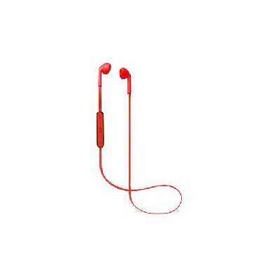 Auriculares bluetooth boton nevir rojo