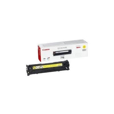 Toner canon 718y 2900 paginas lbp 7200cdn