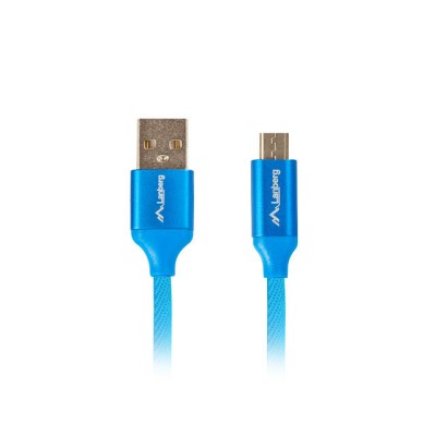 Cable usb lanberg 20 macho micro