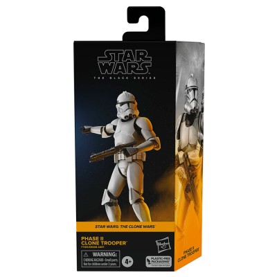 Figura Phase II Clone Trooper The Clone Wars Star Wars 15cm