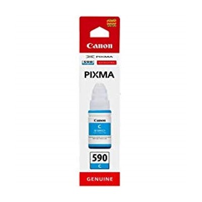 Botella tinta canon gi 590c cian 70ml