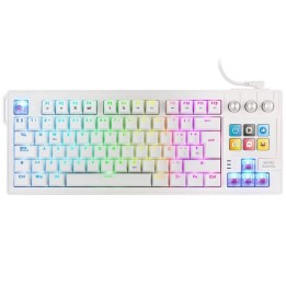 Teclado mars gaming mkmasterwes rgb blanco