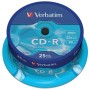 Verbatim cd r 700mb 52x tarrina 25uds