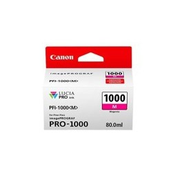 Cartucho canon pfi 1000 m magenta pro 1000