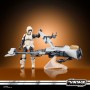 Figura Speeder Bike Scout Trooper & Grogu the Mandalorian Star Wars 9cm