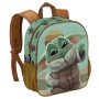 Mochila 3D Say Hi Grogu The Mandalorian Star Wars 31cm