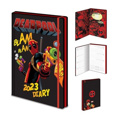 Diario 2023 pyramid deadpool blam blam