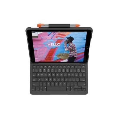 Funda con teclado logitech slim folio