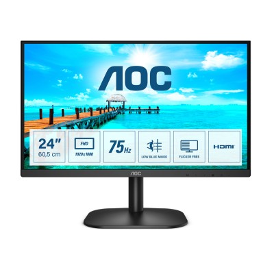 Monitor led 238pulgadas aoc 24b2xhm2 vga