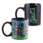 Taza termica paladone minecraft creeper