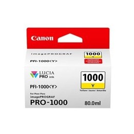 Cartucho canon pfi 1000y amarillo pro 1000