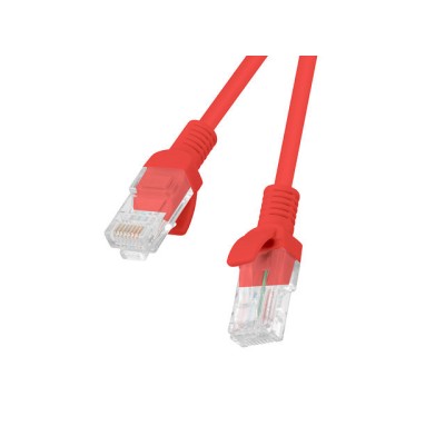 Latiguillo lanberg cat6 utp 05m rojo