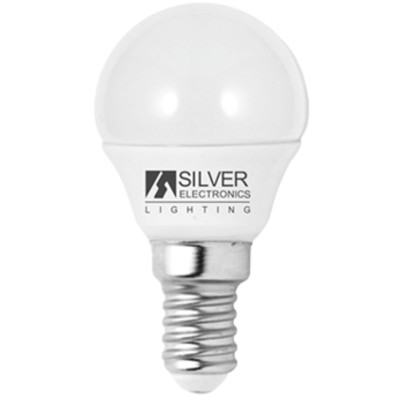 Bombilla led silver electronic eco esferica