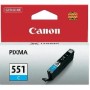 Cartucho tinta canon cli 551 cian mg6350