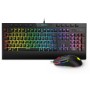 Pack krom rgb teclado membrana y