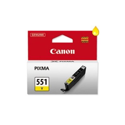 Cartucho tinta canon cli 551y amarillo mg6350