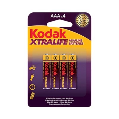 Blister pilas kodak alcalina xtralife aaa