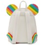 Mochila Rainbow Minnie Disney Loungefly 26cm