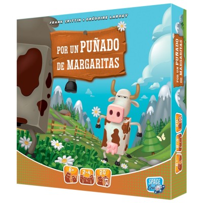 Juego mesa por un punado margaritas