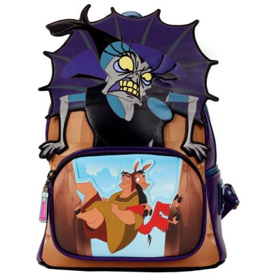 Mochila Villanos El Emperador y sus Locuras Disney Loungefly 26cm