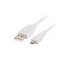 Cable usb lanberg 20 macho micro