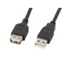 Cable alargador lanberg usb 20 macho