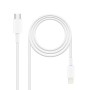 Cable lightning a usb tipo c