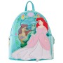 Mochila lenticular Ariel La Sirenita Disney Loungefly 26cm