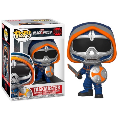 Funko pop marvel viuda negra taskmaster