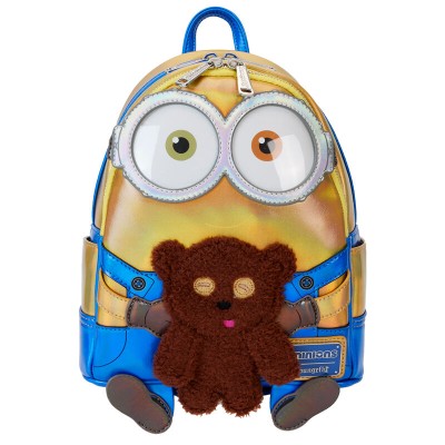 Mochila Bob Minions Gru Mi Villano Favorito Loungefly 26cm