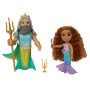 Muñeca Ariel + Triton La Sirenita Disney 15cm