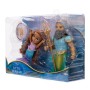 Muñeca Ariel + Triton La Sirenita Disney 15cm