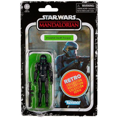 Figura Imperial Death Trooper retro collection The Mandalorian Star Wars 9,5cm