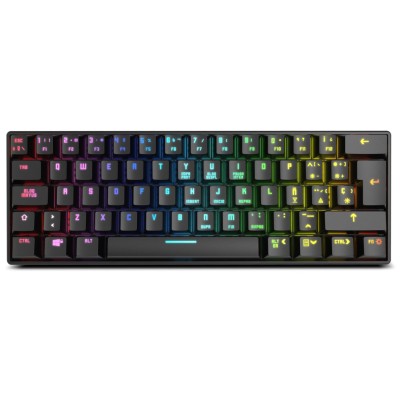 Teclado mini krom gaming kluster rgb