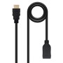 Cable hdmi 20 nanocable 1m macho hembra