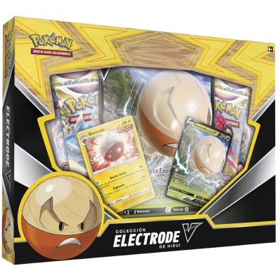 Blister Juego Cartas Coleccionables Electrode Hisui V Pokemon español