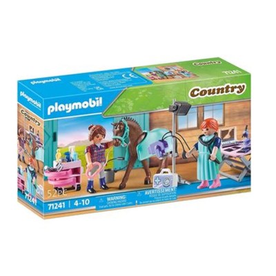 Playmobil country veterinaria caballos