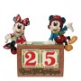 Figura enesco disney mickey minnie