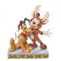 Figura enesco disney mickey pluto