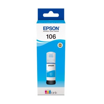 Cartucho tinta epson c13t00r240 106 ecotank