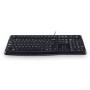 Teclado logitech k120 usb negro aleman